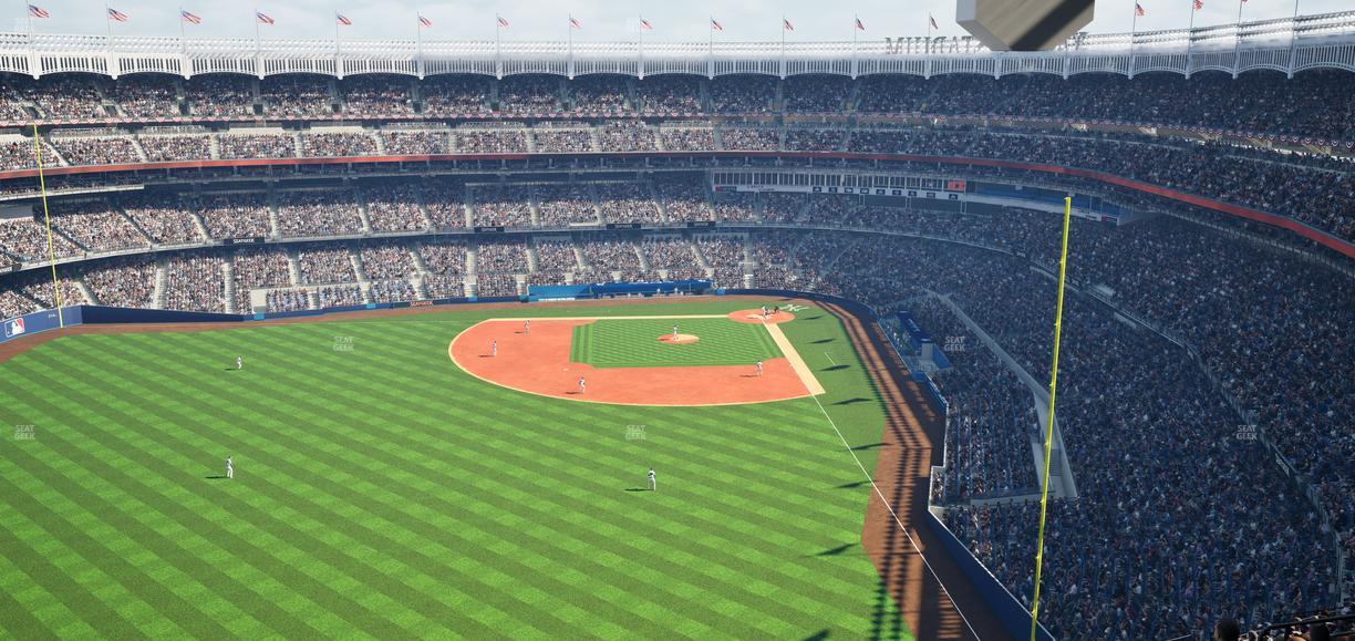 Yankee Stadium - Section Grandstand Level 434 B Seat View