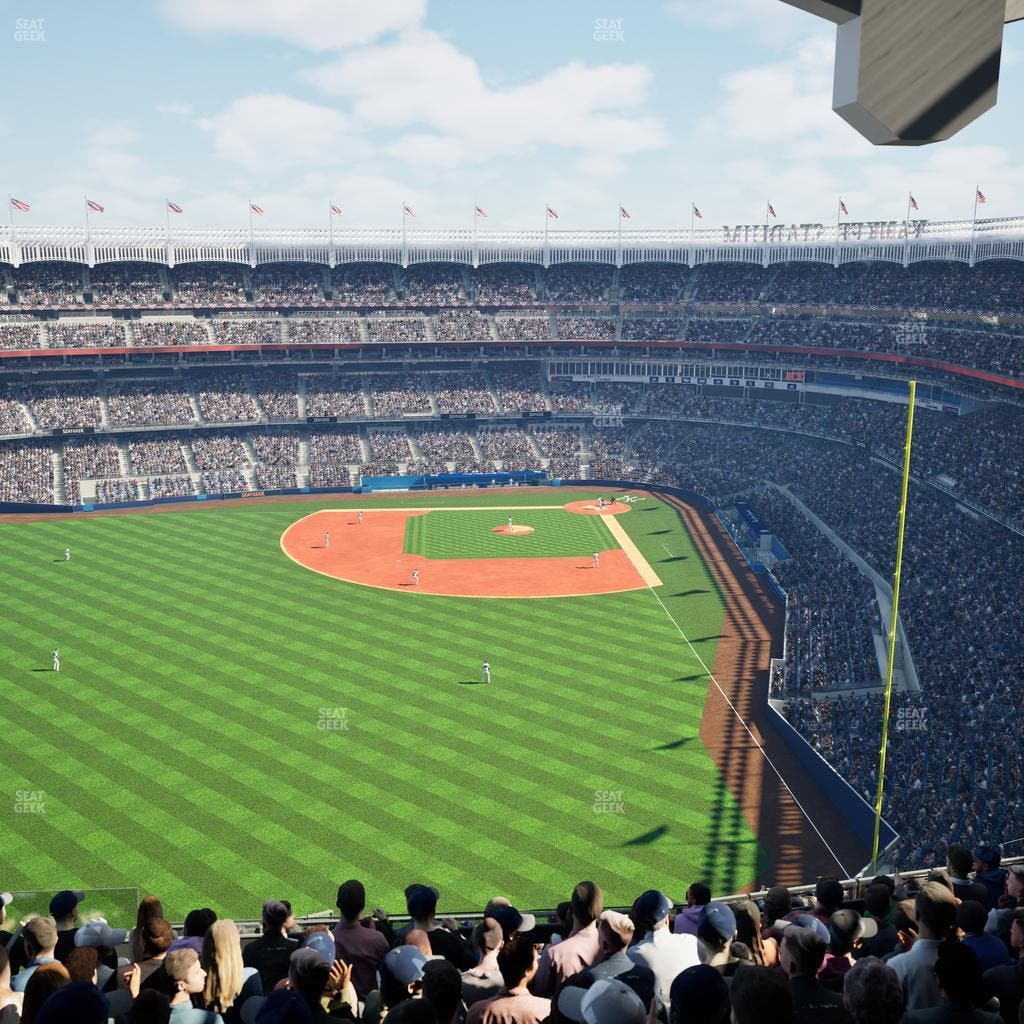 Yankee Stadium - Section Grandstand Level 434 B Seat View