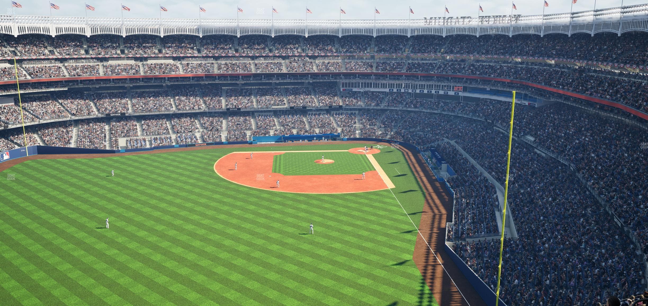 Yankee Stadium - Section Grandstand Level 434 B Seat View