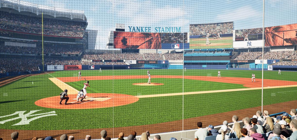 Yankee Stadium - Section Legends Suite 18 Seat View