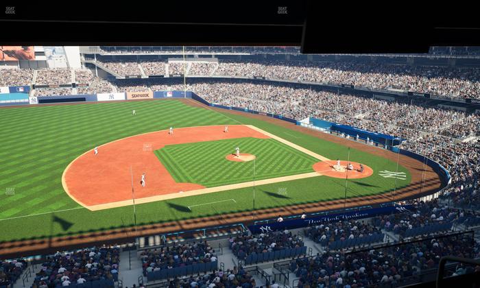 Yankee Stadium - Section Luxury Suite 50 Seat View