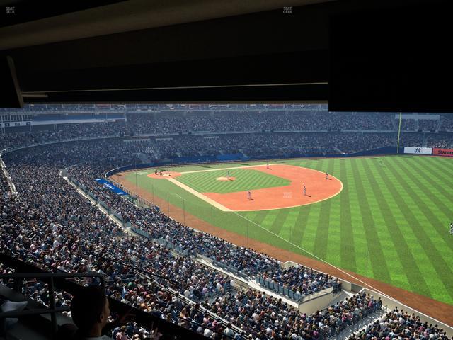 Yankee Stadium - Section Luxury Suite 8 Seat View