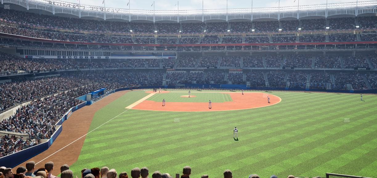 Yankee Stadium - Section Main Level 205 Seat View