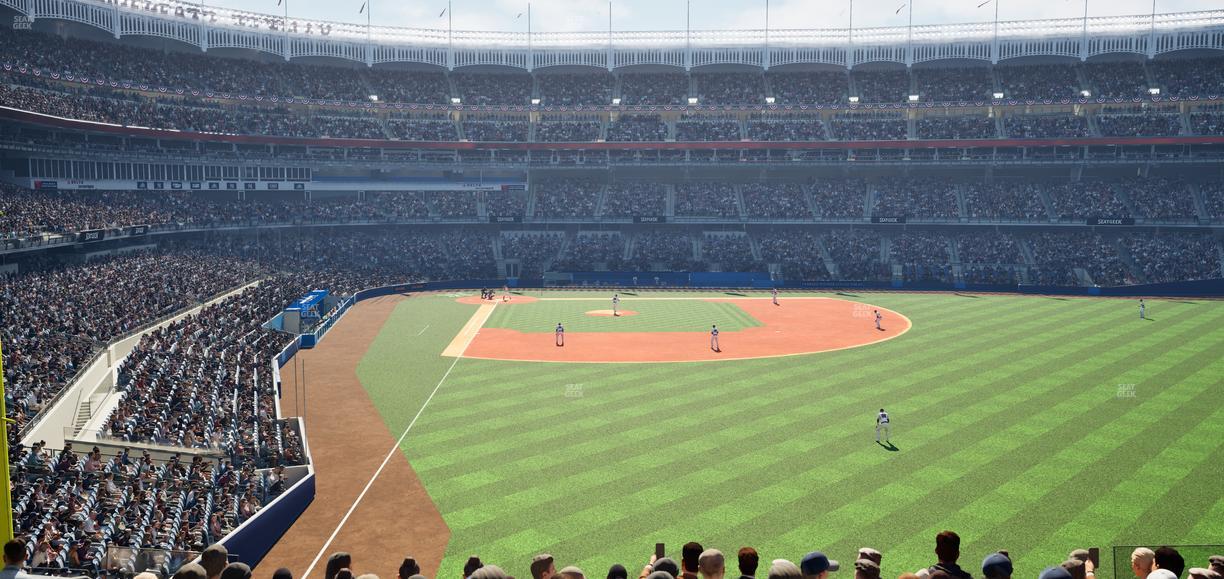 Yankee Stadium - Section Main Level 206 Seat View