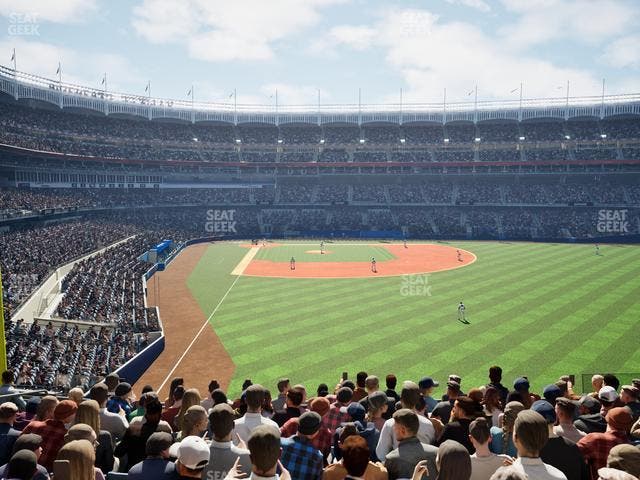 Yankee Stadium - Section Main Level 206 Seat View