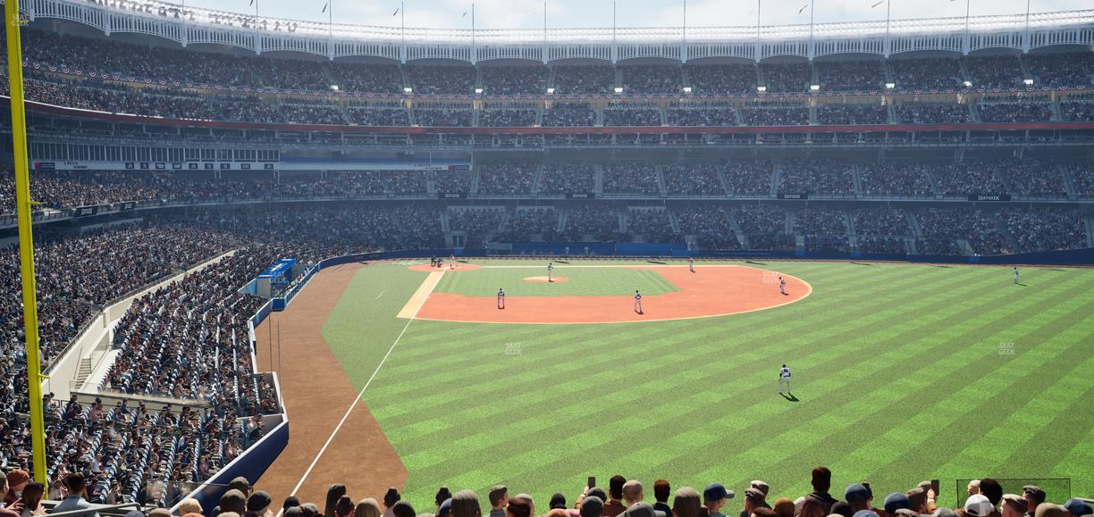Yankee Stadium - Section Main Level 206 Seat View