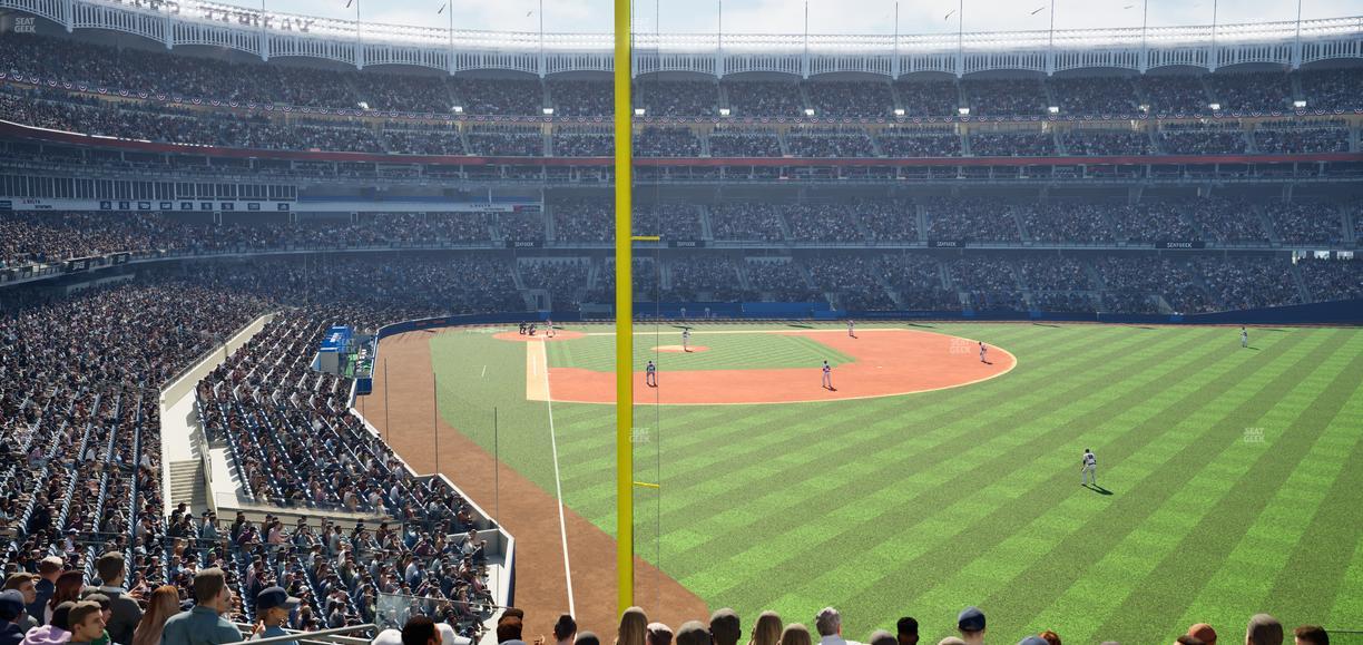 Yankee Stadium - Section Main Level 207 Seat View