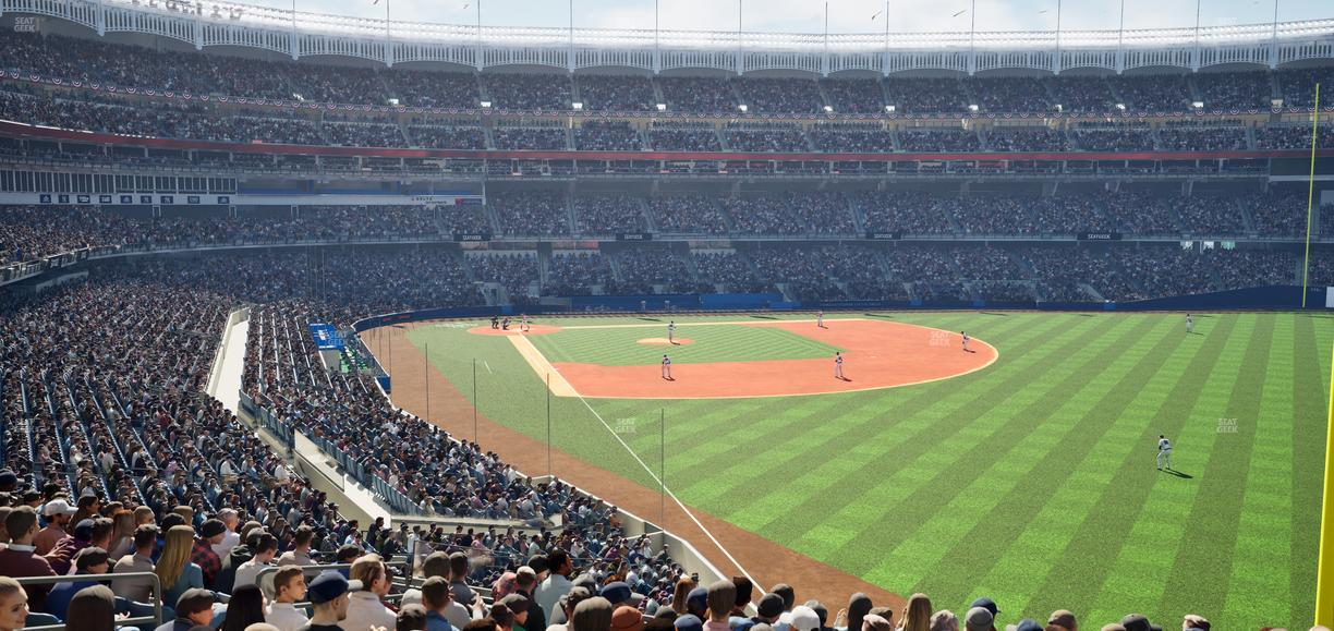 Yankee Stadium - Section Main Level 208 Seat View