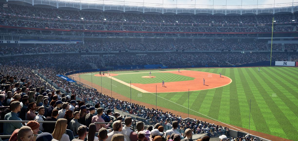 Yankee Stadium - Section Main Level 210 Seat View