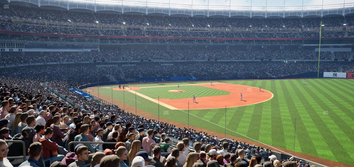 Yankee Stadium - Section Main Level 210 Seat View