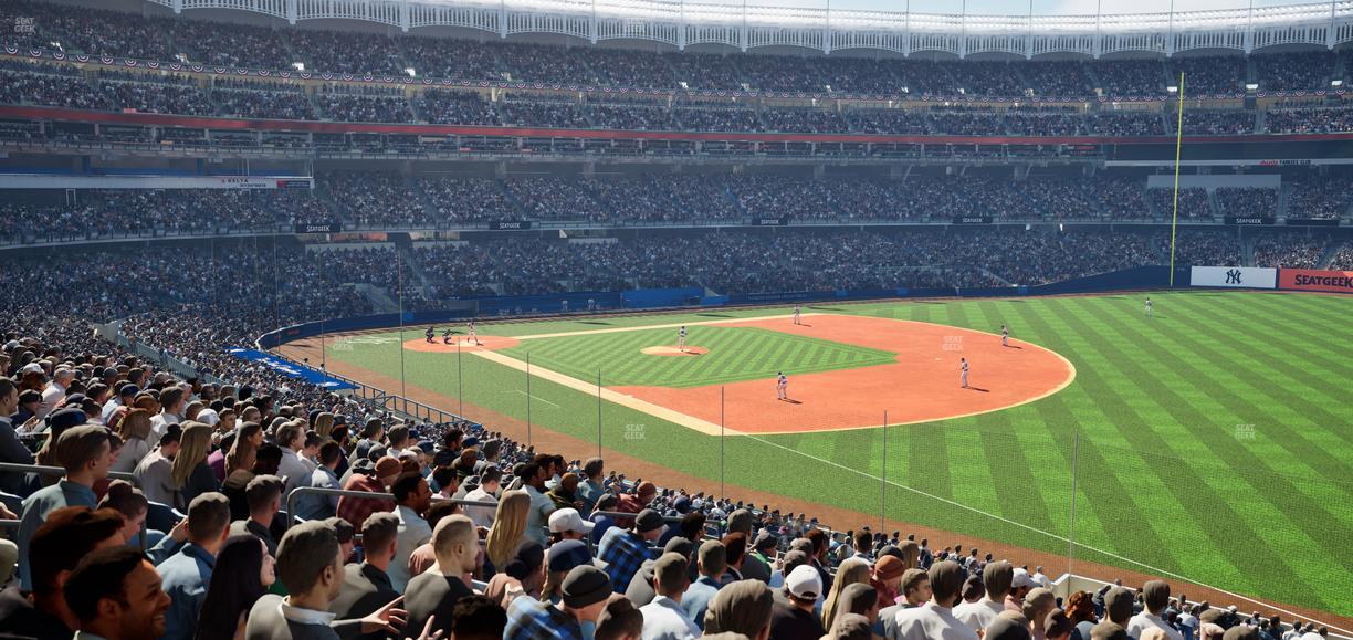 Yankee Stadium - Section Main Level 211 Seat View