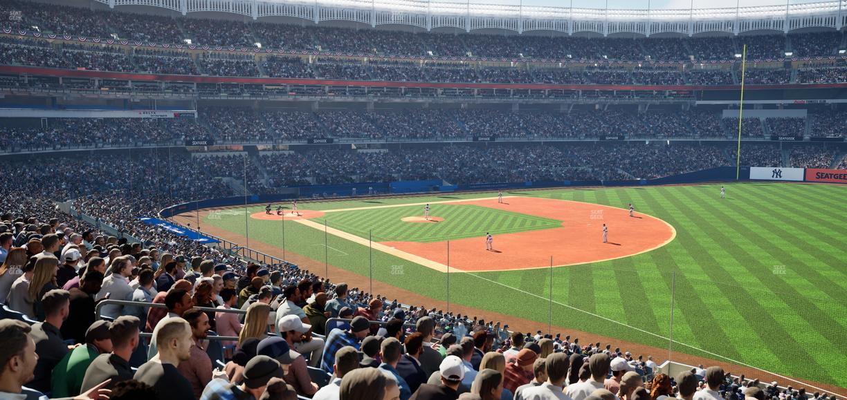 Yankee Stadium - Section Main Level 211 Seat View