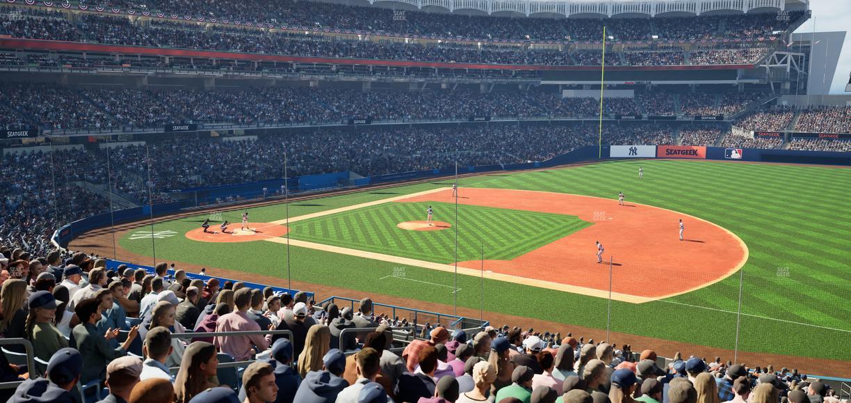 Yankee Stadium - Section Main Level 214 A Seat View