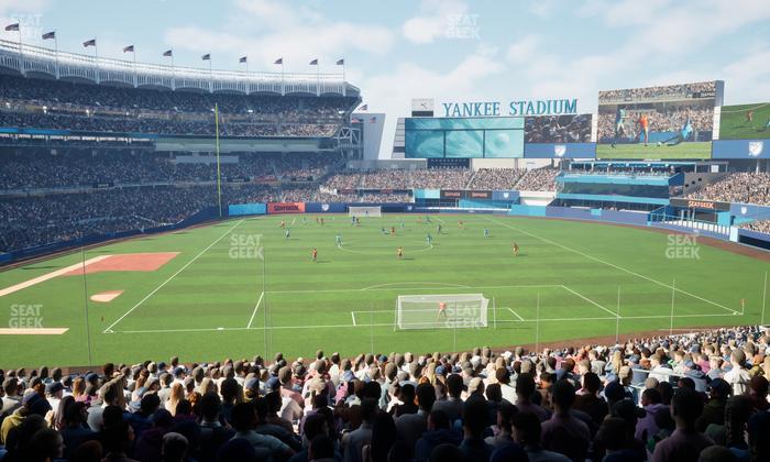 Yankee Stadium - Section Main Level 214 B Seat View