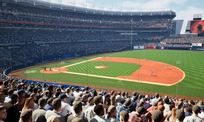 Yankee Stadium - Section Main Level 214 B Seat View