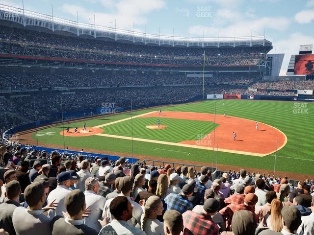 Yankee Stadium - Section Main Level 214 B Seat View