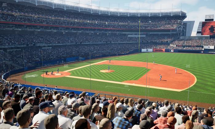 Yankee Stadium - Section Main Level 214 B Seat View