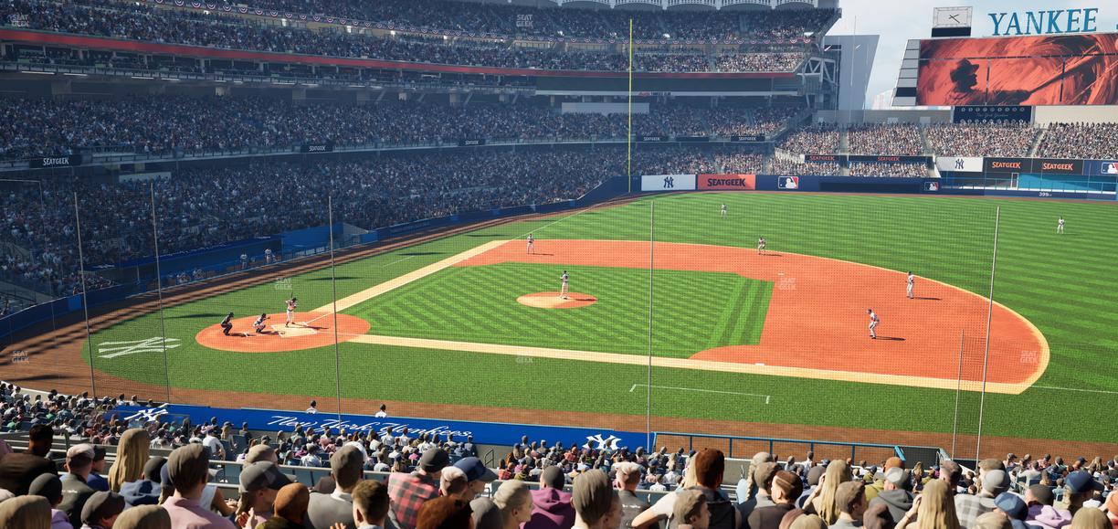 Yankee Stadium - Section Main Level 215 Seat View