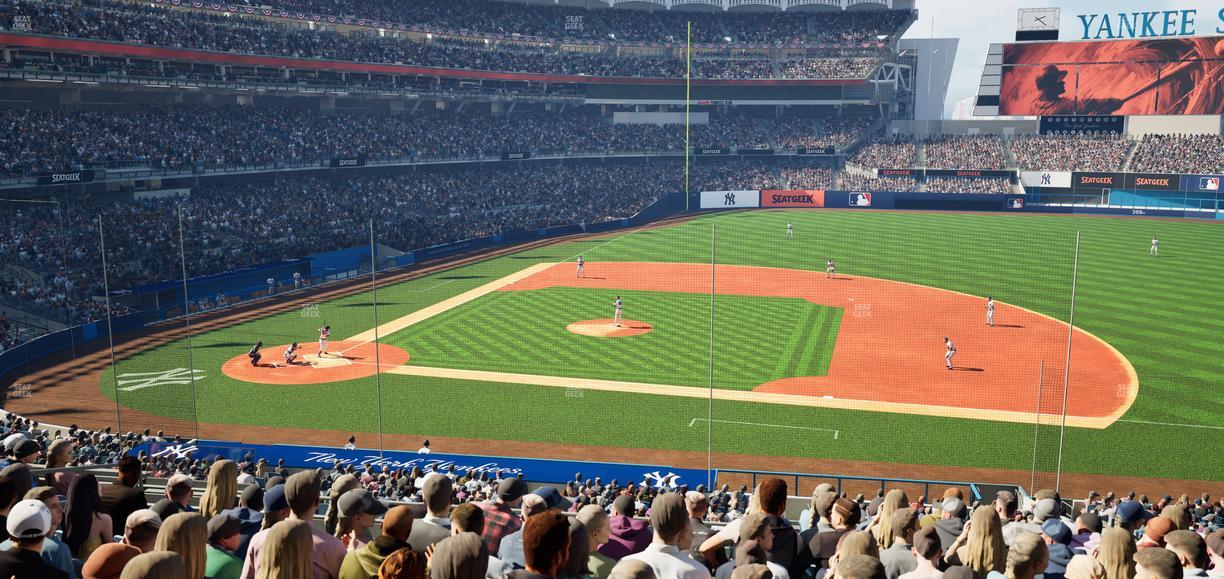 Yankee Stadium - Section Main Level 215 Seat View