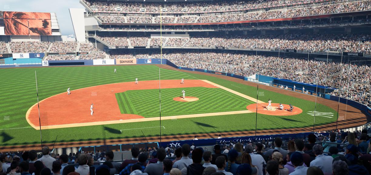Yankee Stadium - Section Main Level 225 Seat View