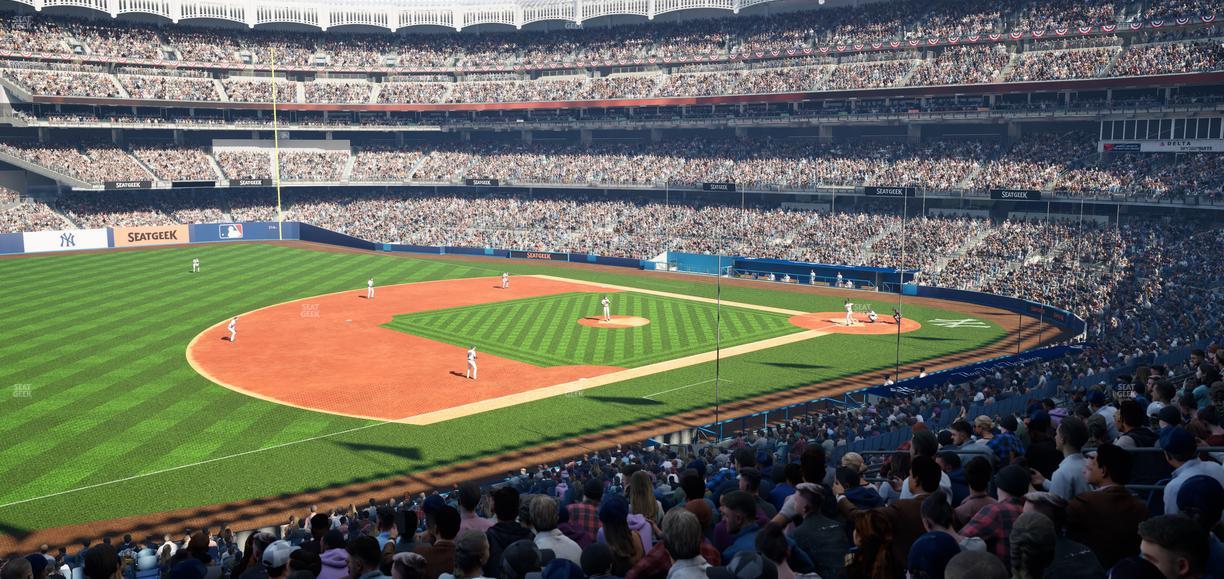 Yankee Stadium - Section Main Level 227 B Seat View