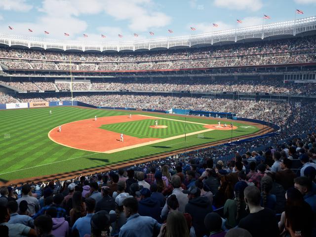 Yankee Stadium - Section Main Level 227 B Seat View