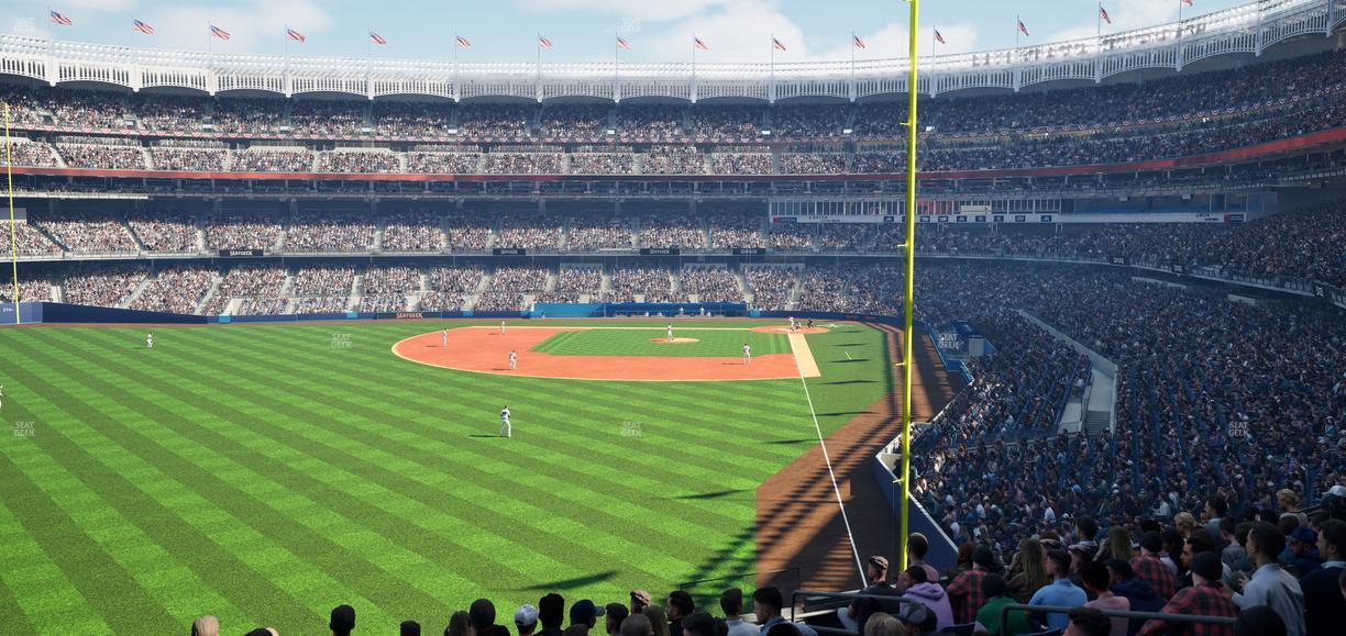 Yankee Stadium - Section Main Level 233 B Seat View