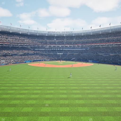 Yankee Stadium - Section Mastercard Batters Eye Deck Seat View