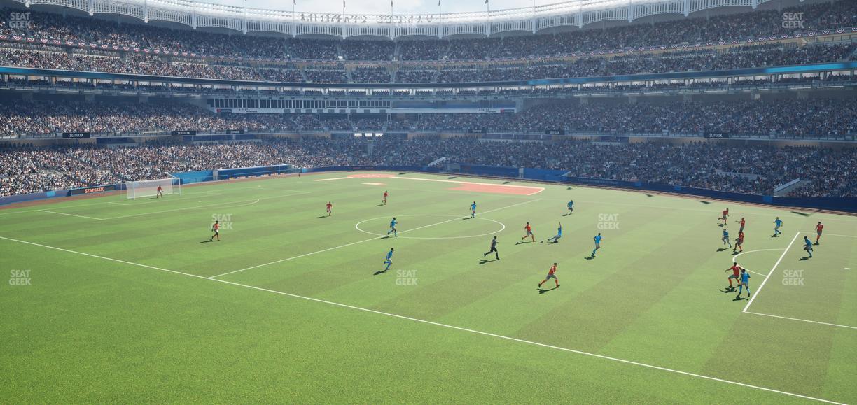 Yankee Stadium - Section Mastercard Batters Eye Deck Seat View