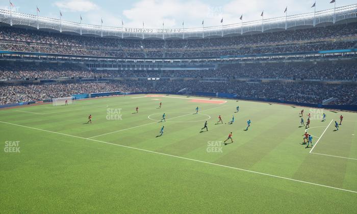 Yankee Stadium - Section Mastercard Batters Eye Deck Seat View