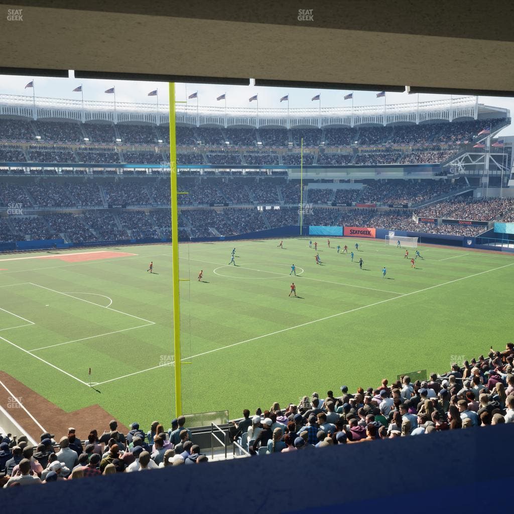 Yankee Stadium - Section Michelob Ultra Clubhouse Seat View