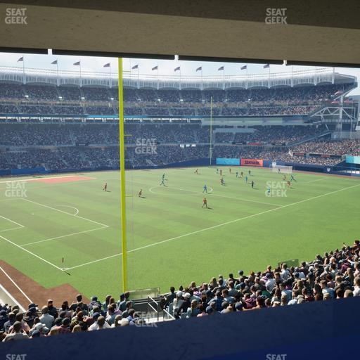 Yankee Stadium - Section Michelob Ultra Clubhouse Seat View