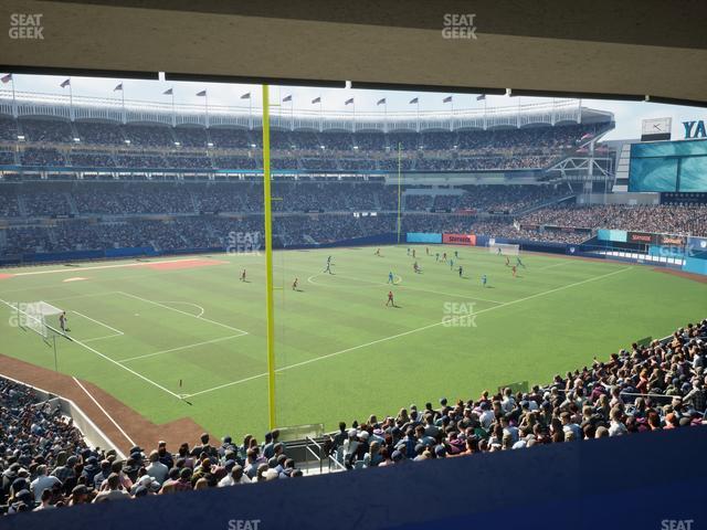 Yankee Stadium - Section Michelob Ultra Clubhouse Seat View