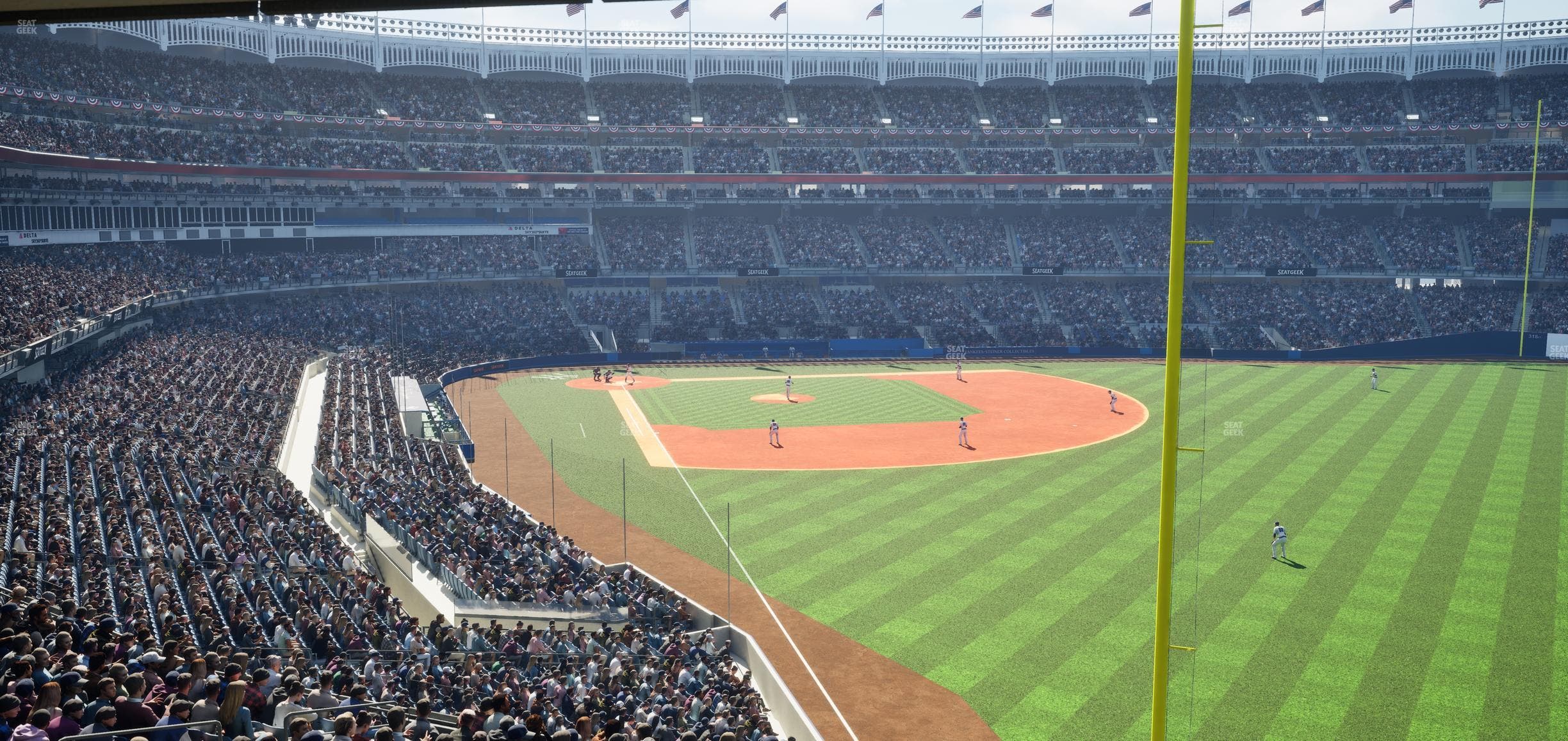 Yankee Stadium - Section Michelob Ultra Clubhouse Seat View