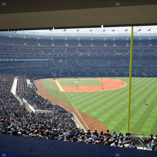 Yankee Stadium - Section Michelob Ultra Clubhouse Seat View