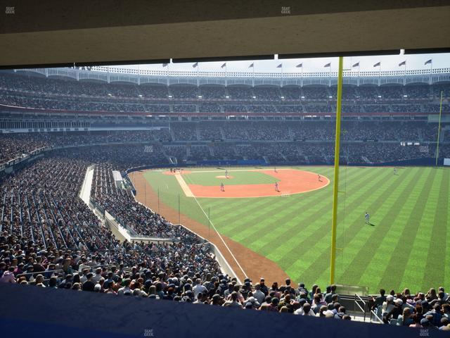 Yankee Stadium - Section Michelob Ultra Clubhouse Seat View