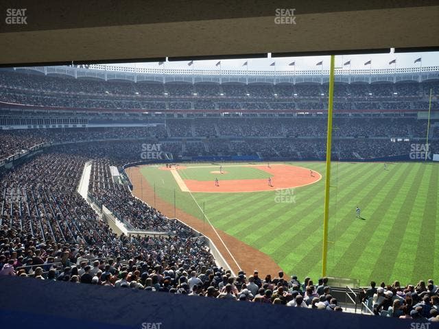 Yankee Stadium - Section Michelob Ultra Clubhouse Seat View