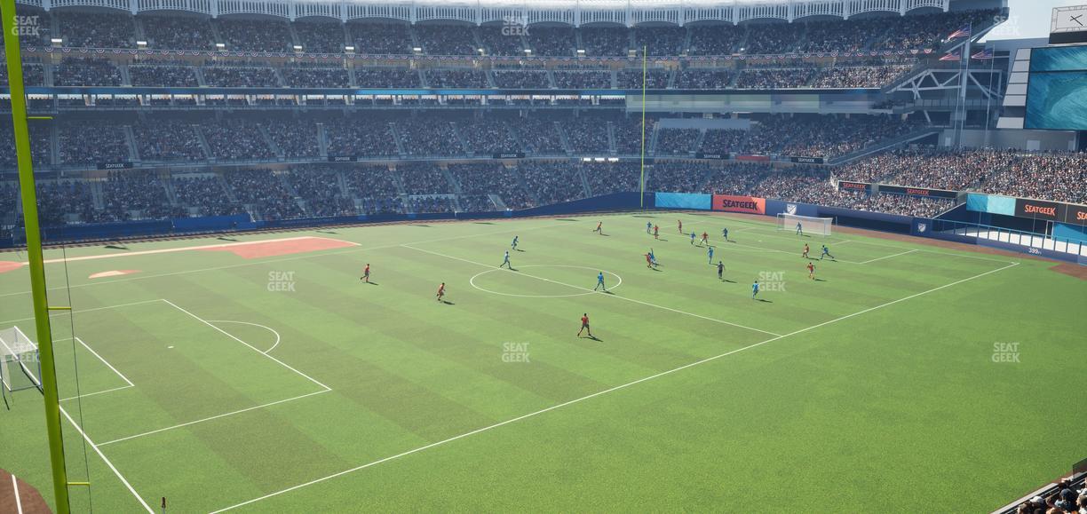 Yankee Stadium - Section Party Suite 4 Seat View