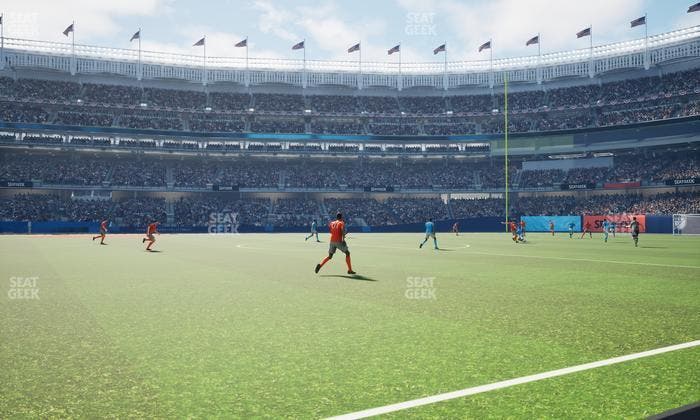 Yankee Stadium - Section Pitchside Away Seat View