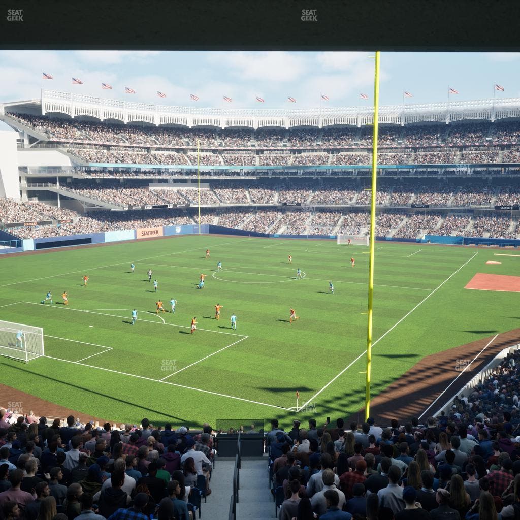 Yankee Stadium - Section Stella Artois Landing Seat View