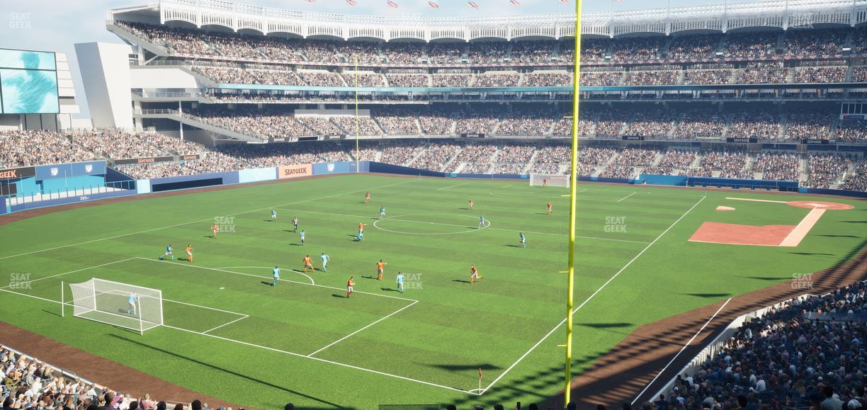 Yankee Stadium - Section Stella Artois Landing Seat View