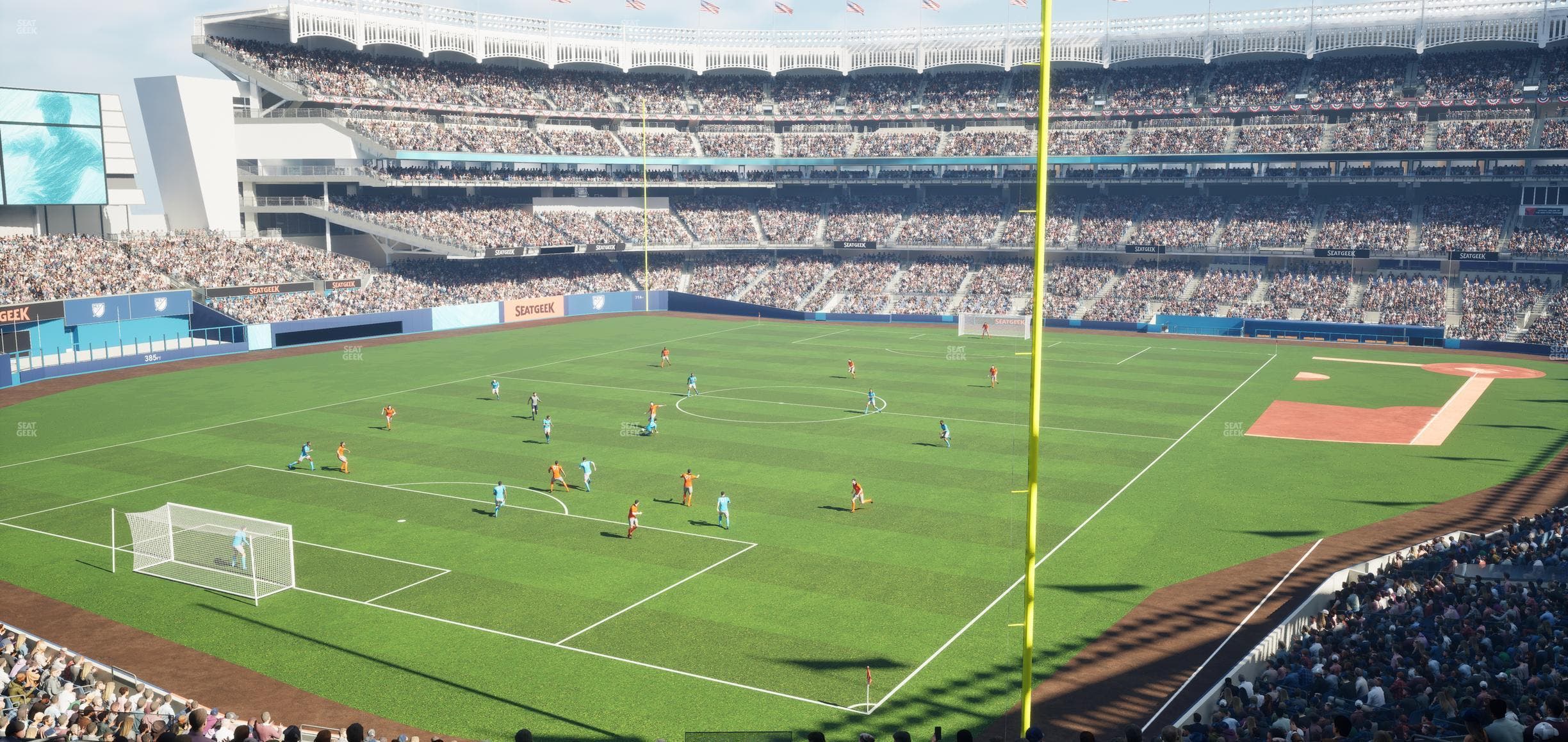 Yankee Stadium - Section Stella Artois Landing Seat View