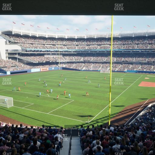 Yankee Stadium - Section Stella Artois Landing Seat View