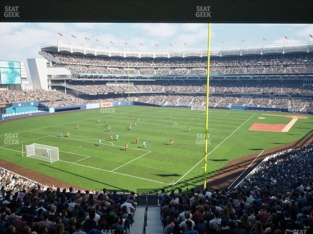 Yankee Stadium - Section Stella Artois Landing Seat View