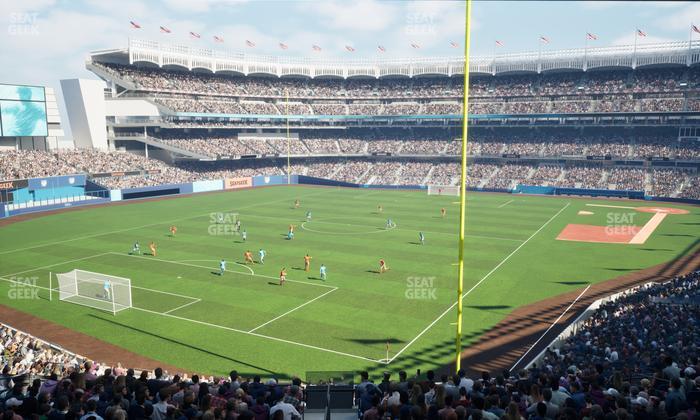 Yankee Stadium - Section Stella Artois Landing Seat View