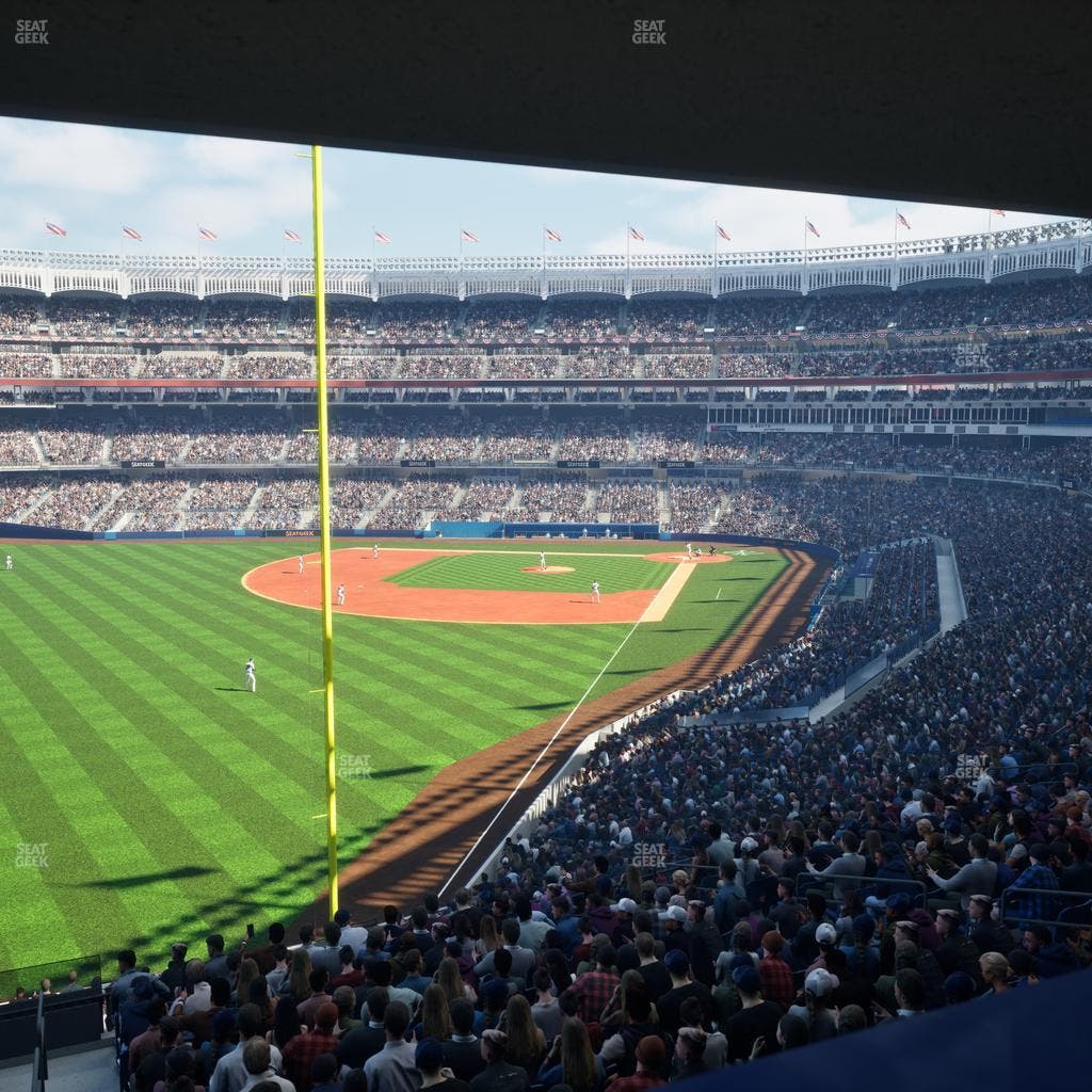 Yankee Stadium - Section Stella Artois Landing Seat View
