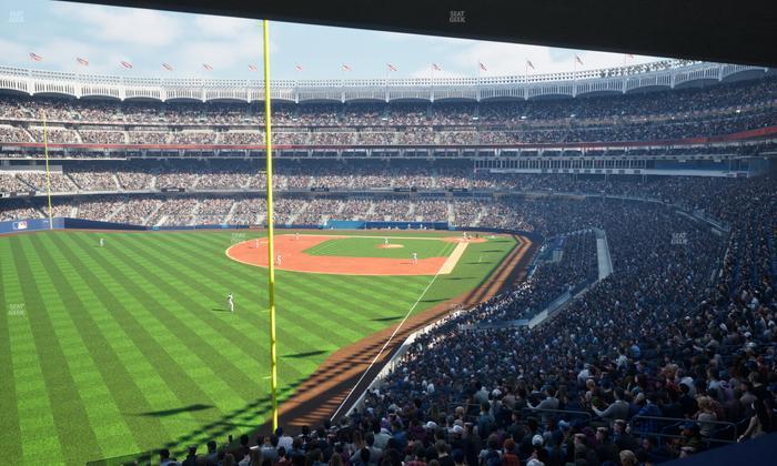 Yankee Stadium - Section Stella Artois Landing Seat View
