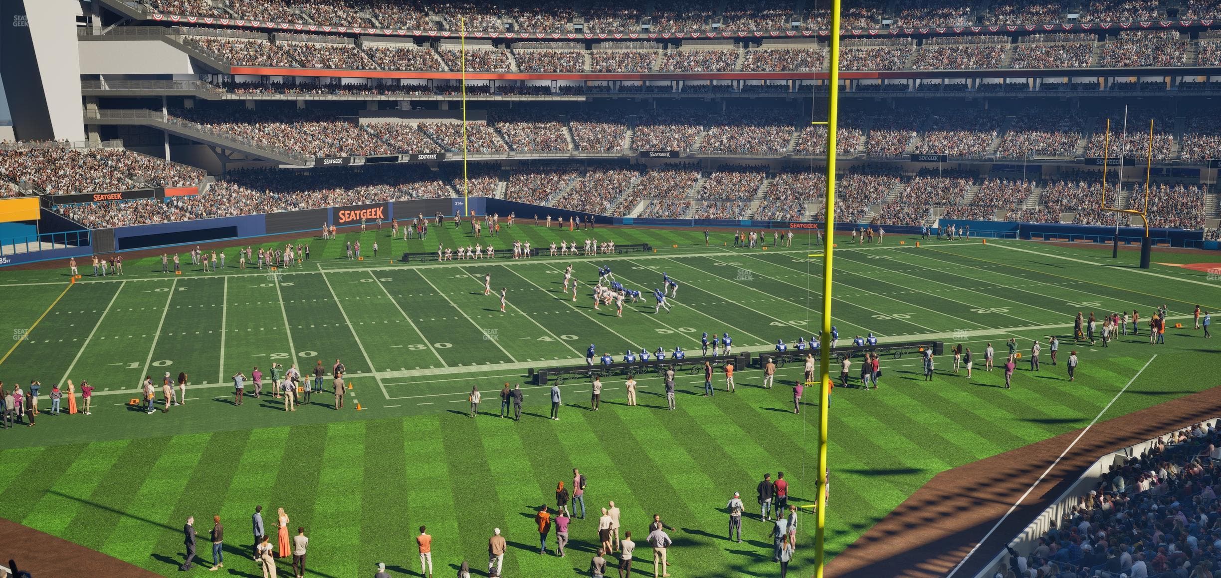 Yankee Stadium - Section Stella Artois Landing Seat View