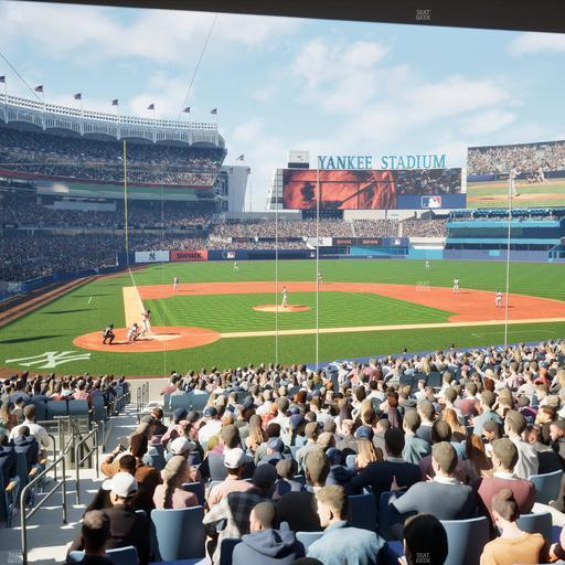 Yankee Stadium - Section Suite 117 Bc Seat View