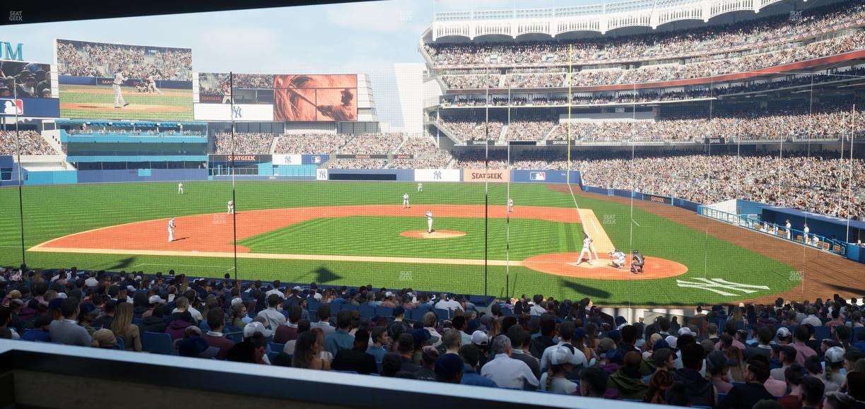 Yankee Stadium - Section Suite 122 B Seat View
